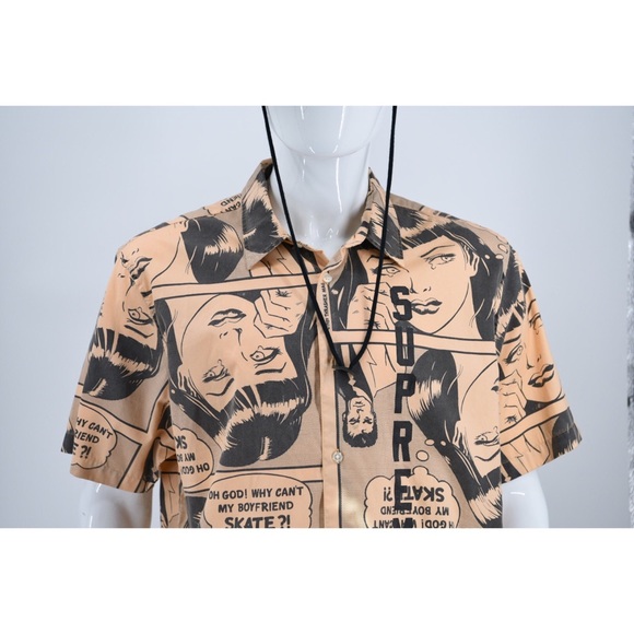 NEW Supreme Thrasher Boyfriend Button Down Shirt